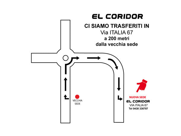 EL CORIDOR ha cambiato sede