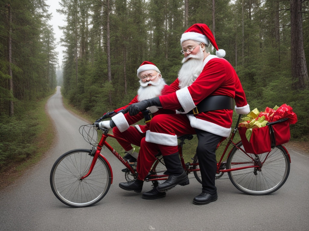 Babbo Natale in Mtb, Gravel, E-Bike