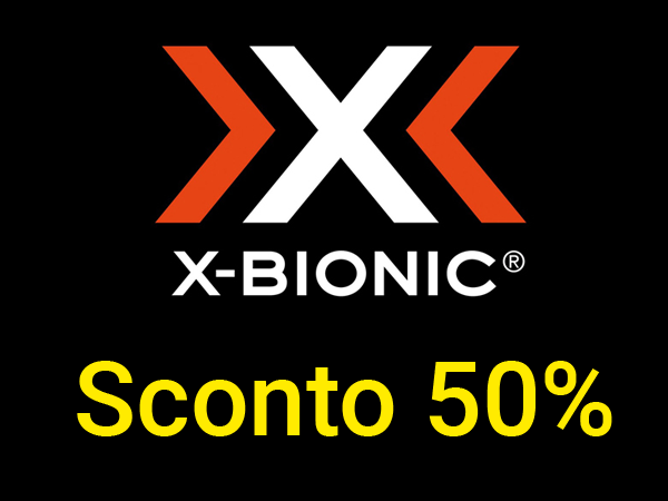 Sconto del 50% su tutto l'abbigliamento ciclismo X-BIONIC