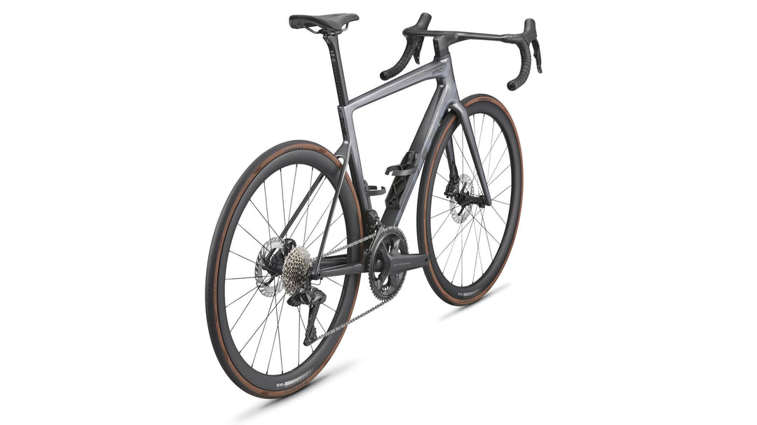 BMC Teammachine SLR 01 THREE Silver Carbon / Carbon — vista 3